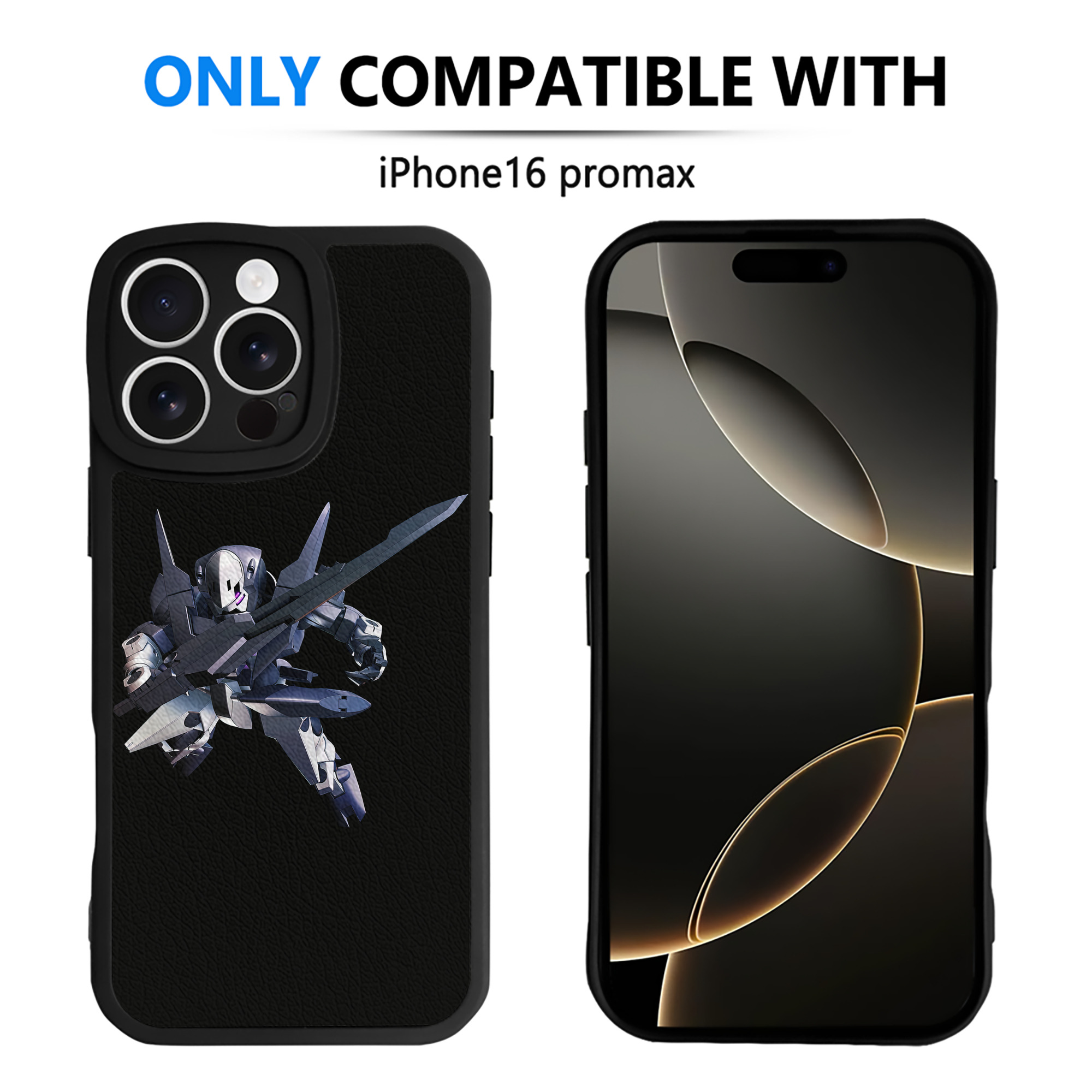 （画像用） 機動戦士ガンダム Mobile Suit Gundam 【iPhone 16シリーズ対応】シリコンスマホケース（レザー調） 材質：シリコン